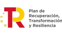 Logotipo del plan de recuperación, trasnformación y resilencia